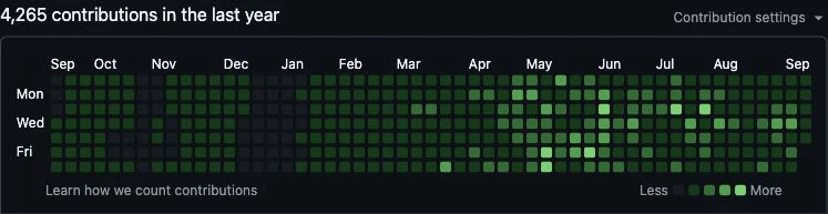 GitHub 활동 기록