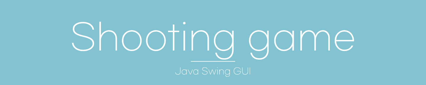 Java GUI 슈팅게임 대표 이미지